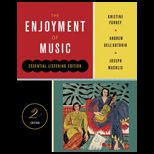 Enjoyment of Music Essential Listening (Looseleaf)   With Access