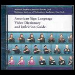 American Sign Language Video Dictionary   CD ROM