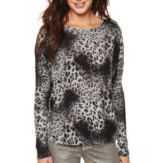 I Jeans By Buffalo Rush Leopard Pullover Sweater, Womens