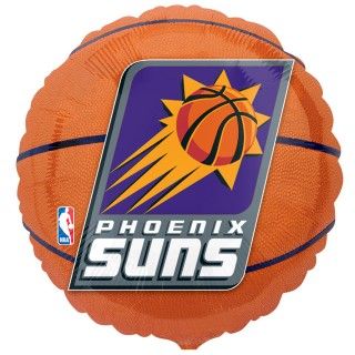 Phoenix Suns Basketball Foil Balloon