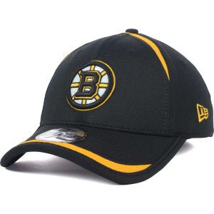 Boston Bruins New Era NHL Lined Over Flex 39THIRTY Cap