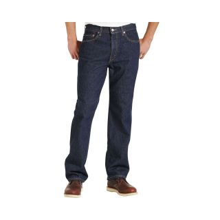 Levis 505 Regular Fit Jeans, Rigid, Mens
