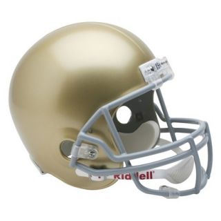 Riddell NCAA Notre Dame Deluxe Replica Helmet   Gold