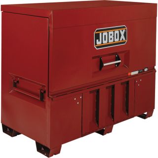 Jobox 74 Inch Drop Front Piano Lid Box   Site Vault Security System, 56.5 Cu.