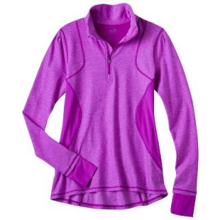 C9 by Champion Womens Premium 1/4 Zip Pullover   Purple XS