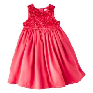 Just One YouMade by Carters Newborn Girls Rosette Dress   Strawberry 2T
