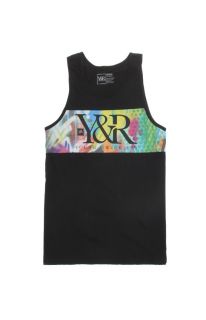 Mens Young & Reckless Tank Tops   Young & Reckless Trade Risk Block Tank Top