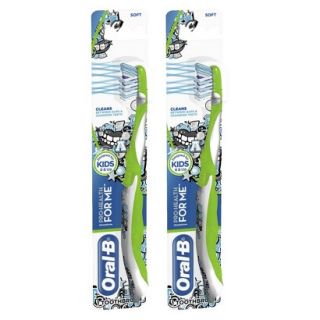 Oral B Pro Health For Me CrossAction Toothbrush   2 pack