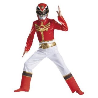 Boys Power Rangers Red Ranger Megaforce Classic Costume