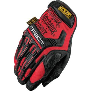 Mechanix Wear M Pact Glove   Red, Large, Model MPT 02