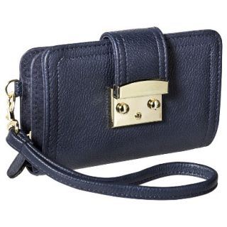 Merona Wallet with Removable Wrislet Strap   Navy
