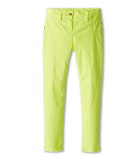 Little Marc Jacobs Skinny Fit Stretch Fit Pant Girls Casual Pants (Green)