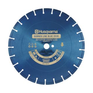 Husqvarna Wet Diamond Blade for Concrete   18 Inch Diameter, Model Banner Line