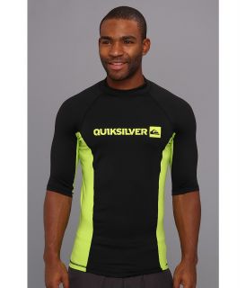 Quiksilver Prime S/S Surf Shirt Mens Swimwear (Black)