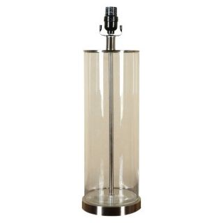 Threshold Tall Glass Cylinder Lamp Base Large