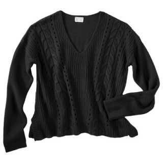 Converse One Star Womens Baldwin Sweater   Black L