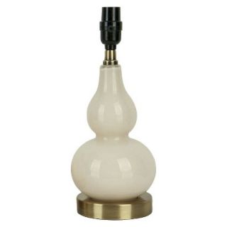 Threshold Double Gourd Lamp Base Small   Shell (Includes CFL Bulb)