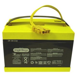 Peg Perego 24 Volt Battery   Black/ Yellow
