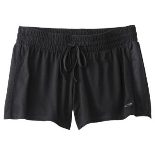 C9 by Champion Womens Jersey Short W/Mesh Inset   Black L