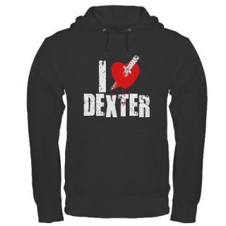  I Heart Dexter Hoodie (dark)