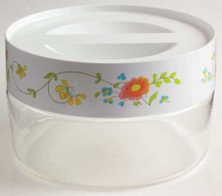 Corning Wildflower 3 Glassware Storage Jar with Lid, Fine China Dinnerware   Co