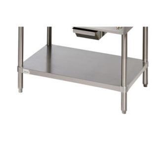 Star Manufacturing Floor Model Stand, 47 x 24.25 x 22 in, w/ Bottom Shelf, Stainless