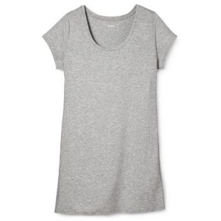 Mossimo Supply Co. Juniors Plus Size Tee Shirt Dress   Gray 3X