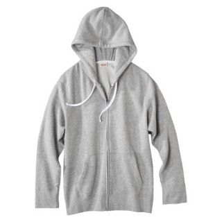 Mossimo Supply Co. Juniors Plus Size Long Sleeve Fleece Hoodie   Gray 3