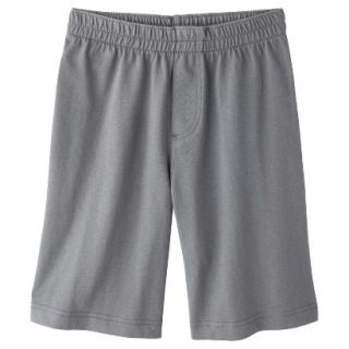 Boys Knit Lounge Shorts   Radiant Grey XS