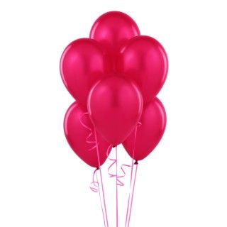 Hot Pink Latex Balloons