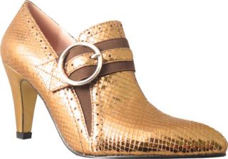 Womens Bellini Perth   Bronze Snake Polyurethane Heels