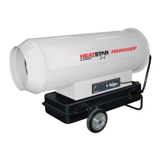 HeatStar Direct Fired Forced Air Heater   Diesel, 599,524 BTU, Model HS6000DF
