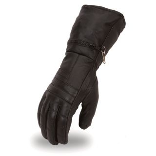 First Classics Mens High Performance Motorcycle Gloves   Black, Medium, Model