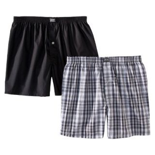 JKY by Jockey 2Pk Woven Boxers   Assorted Colors XL