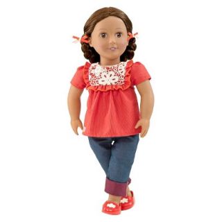 Our Generation 18 Non Poseable Doll   Alejandra