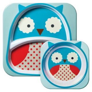 Zoo Melamine Kids & Toddler Tableware Set Owl by Skip Hop