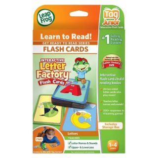 LeapFrog LeapReader Junior Interactive Letter Factory Flash Cards