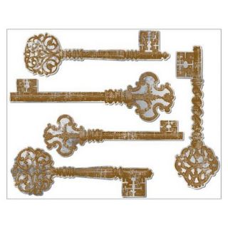 Antique Mirror Keys (12 x 15)