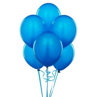 Cyan Balloons