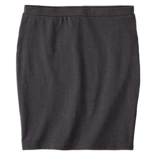Mossimo Supply Co. Juniors Bodycon Skirt   Cast Iron Gray XL(15 17)