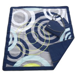 JJ Cole Outdoor Blanket   Blue Orbit