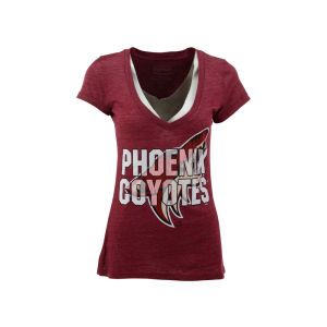 Phoenix Coyotes NHL Womens Triblend Vneck T Shirt