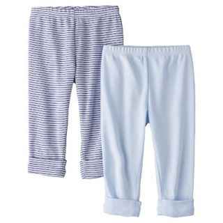 PRECIOUS FIRSTSMade by Carters Newborn Boys 2 Pack Pant   Blue Preemie