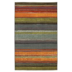 Mohawk Home Rainbow Multi Stripe Rug (18x210)