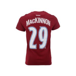Colorado Avalanche Nathan MacKinnon Reebok NHL Player T Shirt