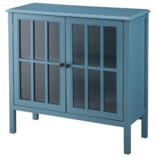 Accent Table Threshold Windham Accent Cabinet   Teal