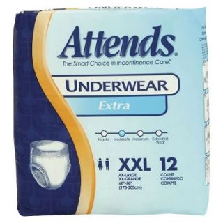 Attends Extra Absorbency Protective Underwear   XX Large (Case of 48)