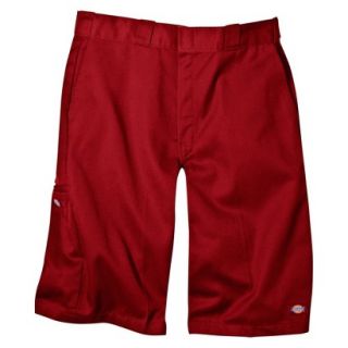 Dickies Mens 13 Loose Fit Multi Pocket Work Shorts   English Red 42