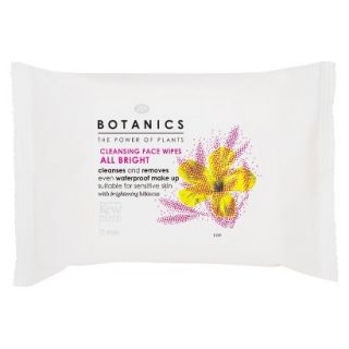 Boots Botanics All Bright Face Wipes   25 Count
