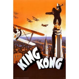 Art   King Kong Framed Poster
